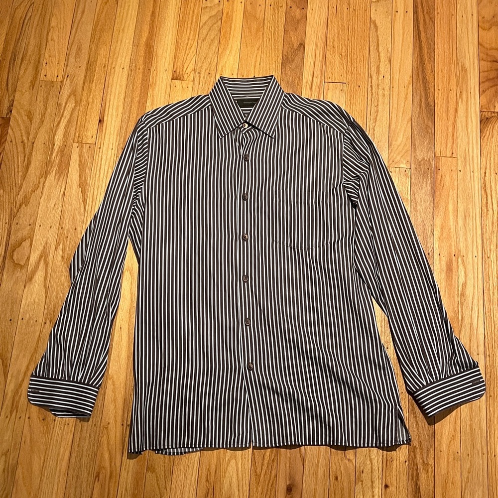 Ermenegildo Zegna - Men’s Button Down Dress Shirt.